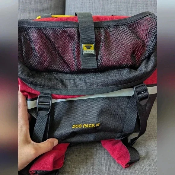 Mountainsmith Dog Pack Medium Red and Black Size Medium - Picture 2 of 5